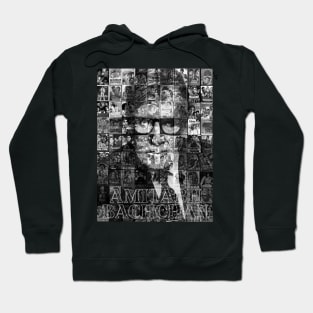 Amitabh Bachchan Collage sticker Hoodie